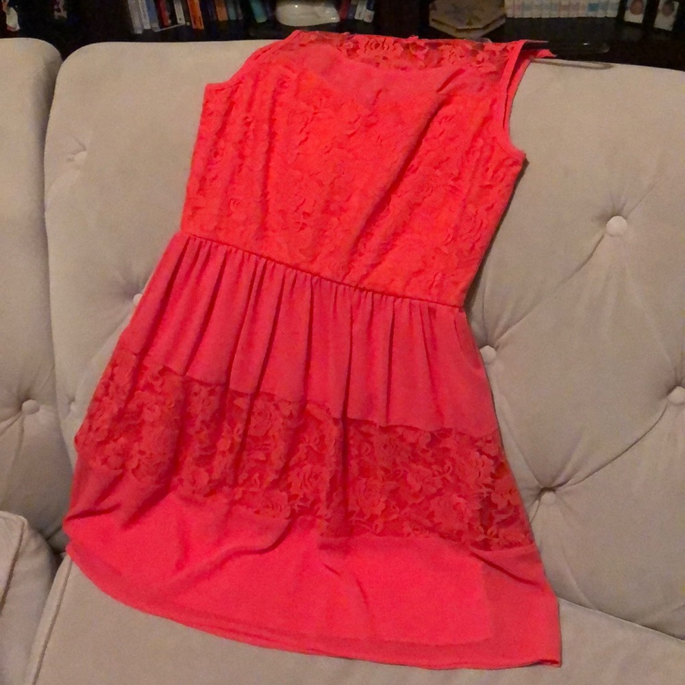 Pretty coral dress